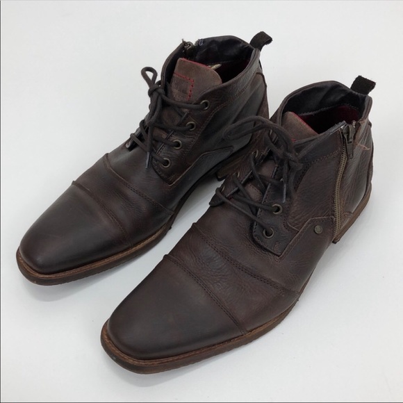 dune captains boots black